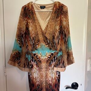 Bebe Multicolor Patterned Dress